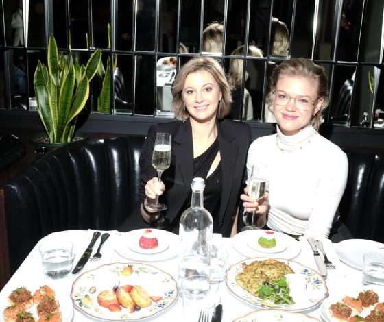 Ясмина Муратович, Александра Власова, Анна Котова-Дерябина и другие на предновогоднем бранче Dzhanelli Jewellery