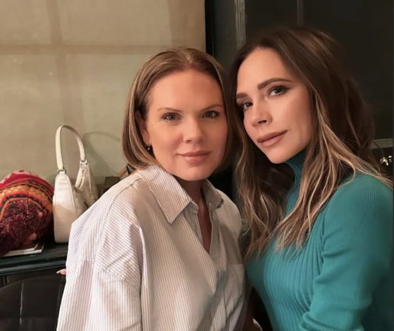 Похожи? Виктория Бекхэм опубликовала редкий снимок с сестрой