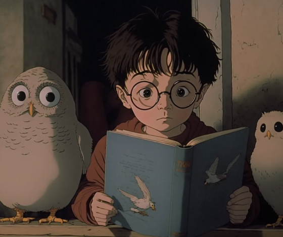 Спасибо, нейросеть: герои «Гарри Поттера» стали персонажами мультфильмов Хаяо Миядзаки