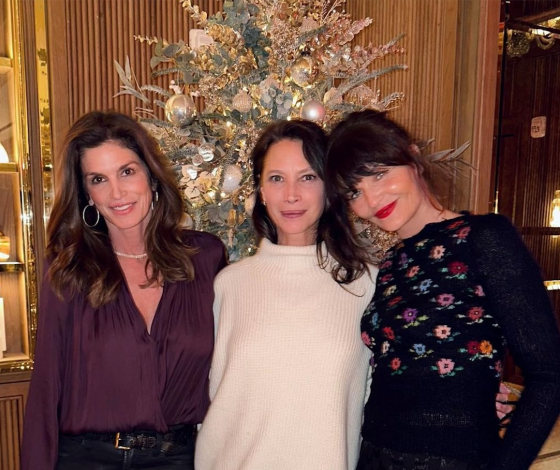 Самый красивый реюнион: как сейчас выглядят супермодели 90-х Синди Кроуфорд, Хелена Кристенсен и Кристи Тарлингтон?