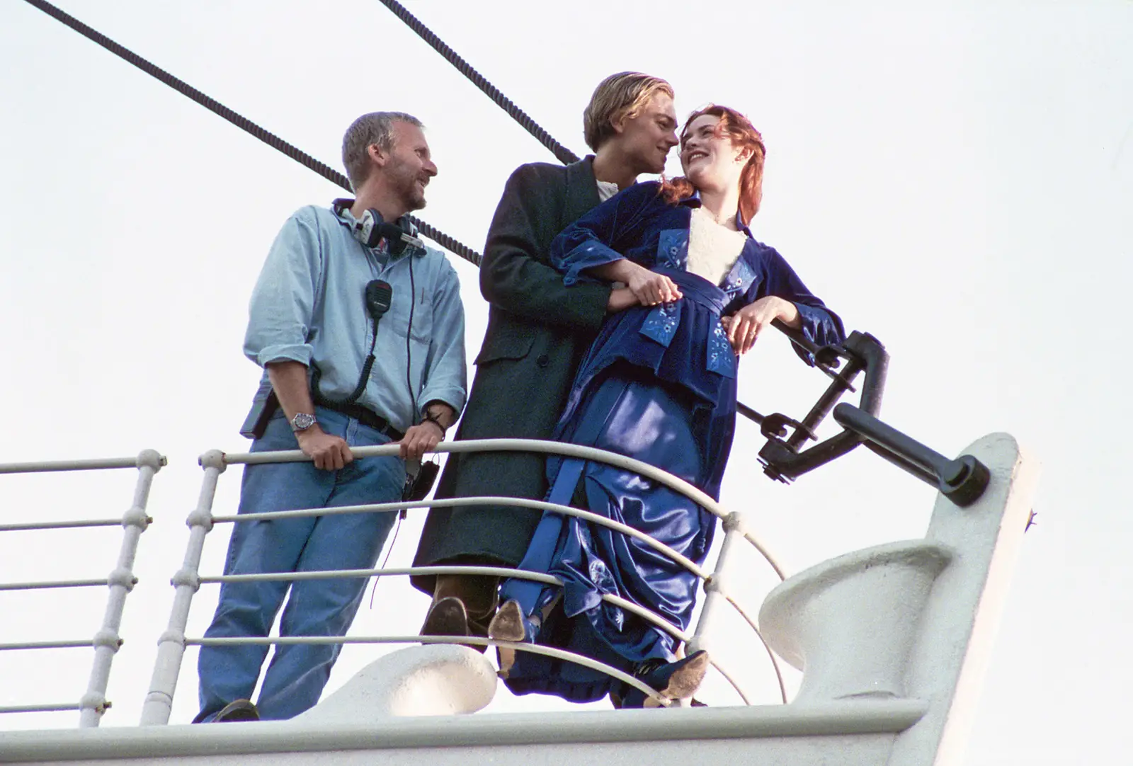 James Cameron did not want to portray Kate Winslet and Leonardo DiCaprio in Titanic.  And so