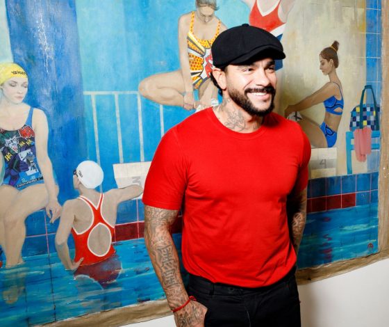 Тимати, Никита Нагорный, Никита Мазепин и другие на открытии выставки «Искусство и спорт»