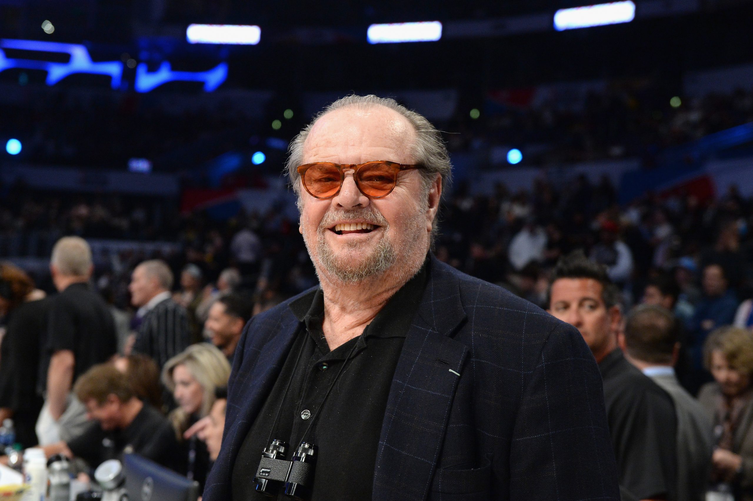 Jack Nicholson was seen wearing a bathrobe and slippers at Fashion Week. There is something