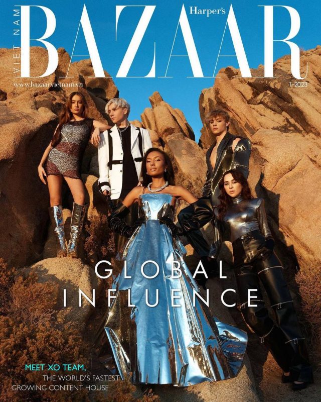 XO Team снялись для обложки журнала Harper’s Bazaar