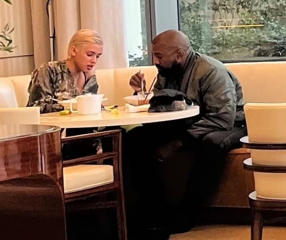 Новый выход Канье Уэста с женой. Мы знаем, что объединяет пару