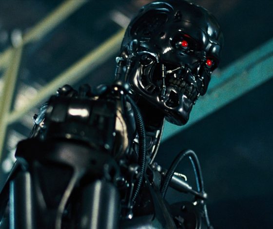 Появился постер аниме-сериала по «Терминатору»