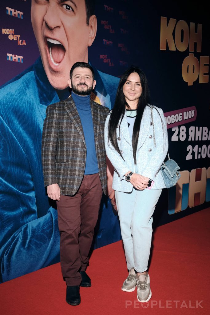 Михаил Галустян с супругой Викторией