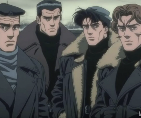 Нейросеть продолжает творить: герои российских сериалов отправились в мир аниме. Актеры «Бригады» тоже