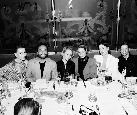 Елена Крыгина, Евгений Заболотный, Даша Клюкина и другие на закрытом ужине в ресторане Garda