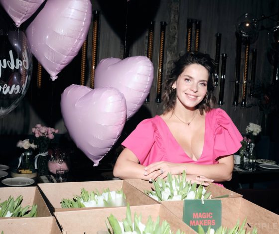 Севиль, Агата Муцениеце, Анастасия Резник и другие на baby shower  Лизы Моряк