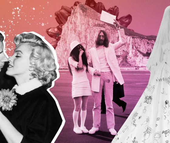 Любви все образы покорны: 7 самых необычных свадебных нарядов знаменитостей