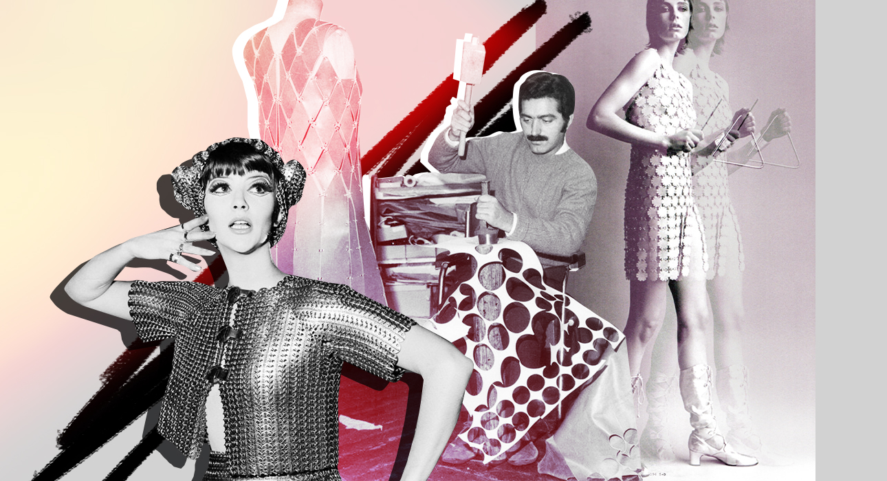 Paco Rabanne – innovative, genius and revolutionary: we remember his first collection “12 unwearable dresses made of modern materials”.