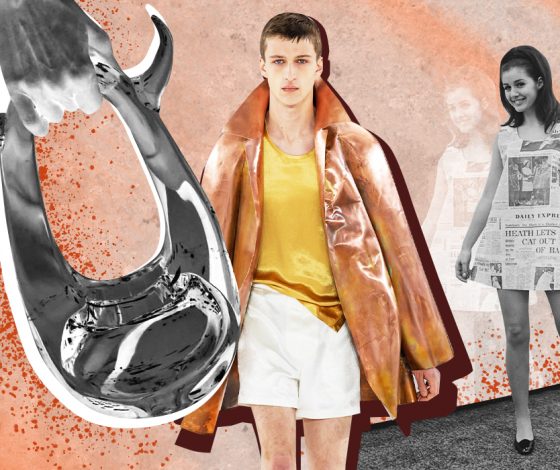 Пиджак из металла, платье из бумаги и топ из клавиатуры: самые сумасшедшие изобретения дизайнеров, которые невозможно носить