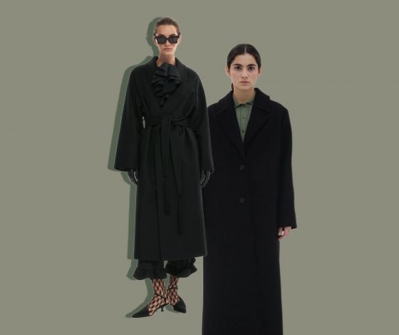 Где купить идеальное черное пальто на каждый день? 14 трендовых вариантов от российских брендов