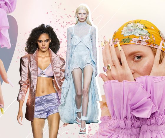 5 трендов маникюра на весну: пастельные оттенки, гламур и сияние