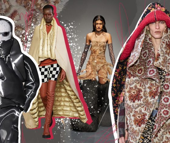 Персидские ковры, поросята и просто космос: ТОП-18 самых странных образов с Недель Моды