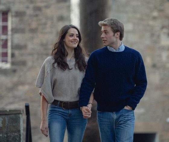 Первые официальные кадры с Кейт Миддлтон и принцем Уильямом в «Короне»