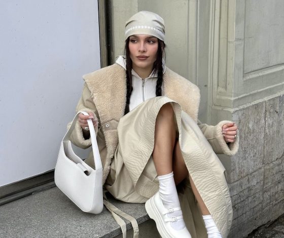 Светлана Бондарчук одобряет: 10 идей, как носить балетки и туфли в компании с высокими носками и выглядеть на твердую пятерочку