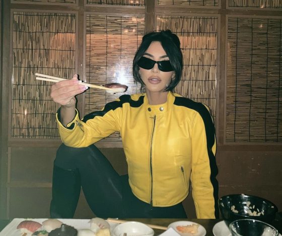 Тарантино одобряет: Ким Кардашьян повторила культовый образ Умы Турман