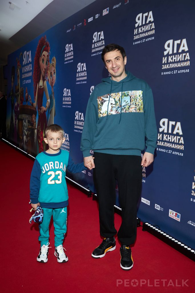 Алексей Гаврилов с сыном