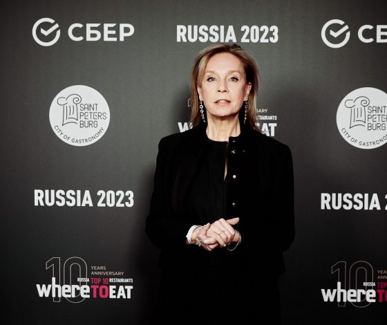 Ольга Карпуть, Алена Долецкая, Илья Давыдов на ресторанной премии Wheretoeat Russia 2023