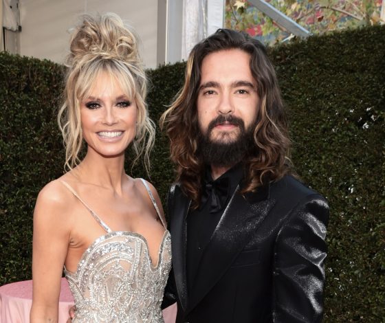 Хайди Клум показала парный образ с мужем на пляж. Голосуй за или против