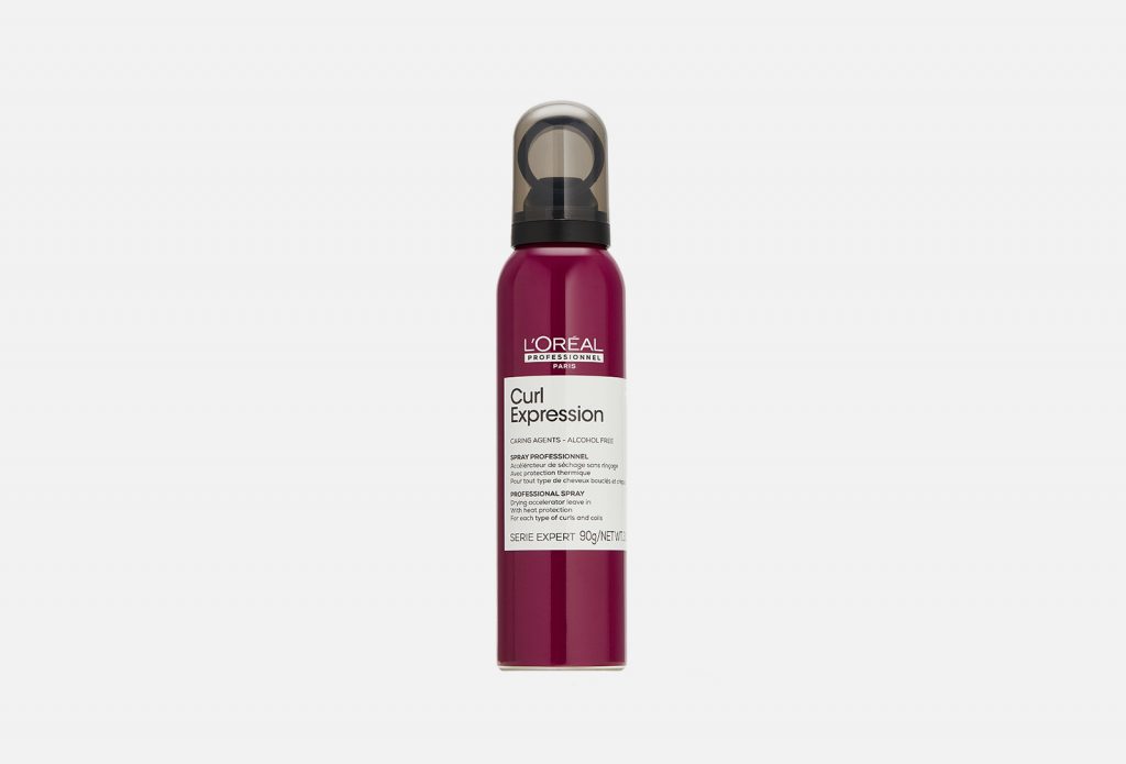 Spray that accelerates drying of curly hair Curl Expression, L'Oreal Professionnel