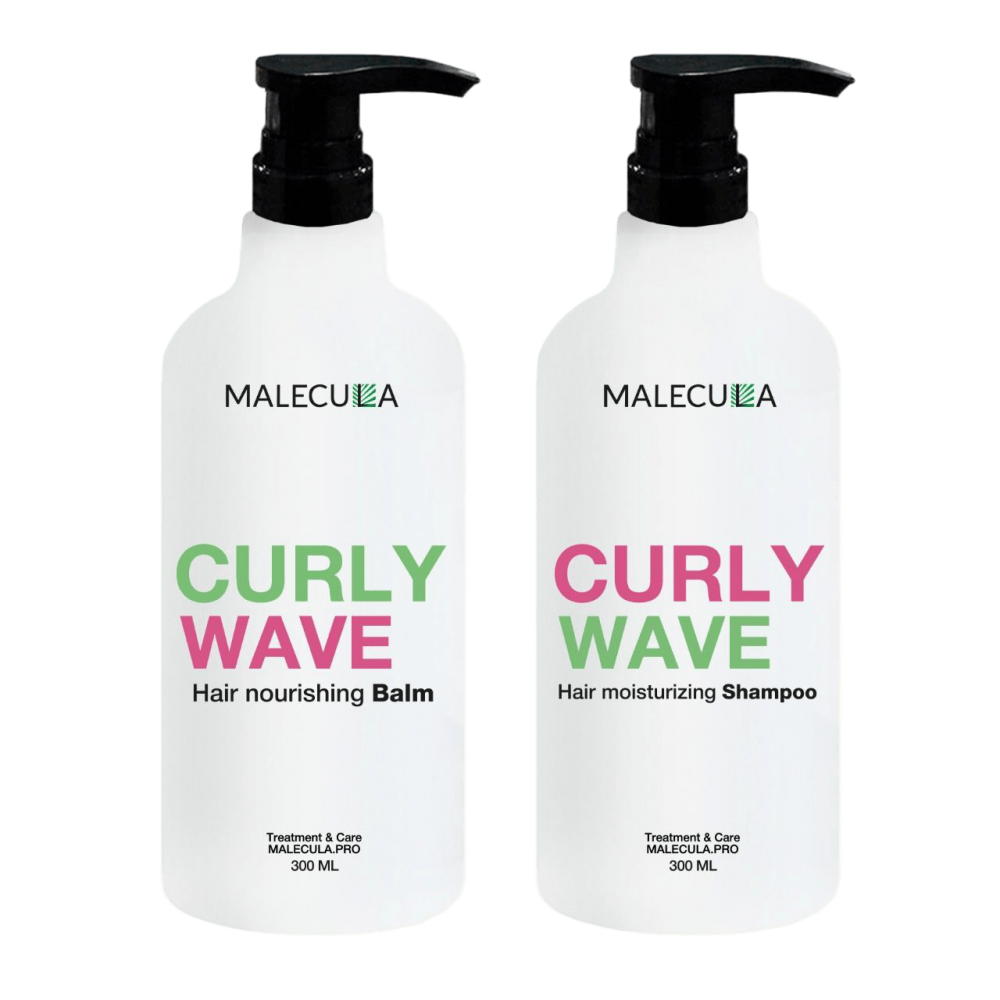 Line Curly Wave, Malecula (shampoo and balm)
