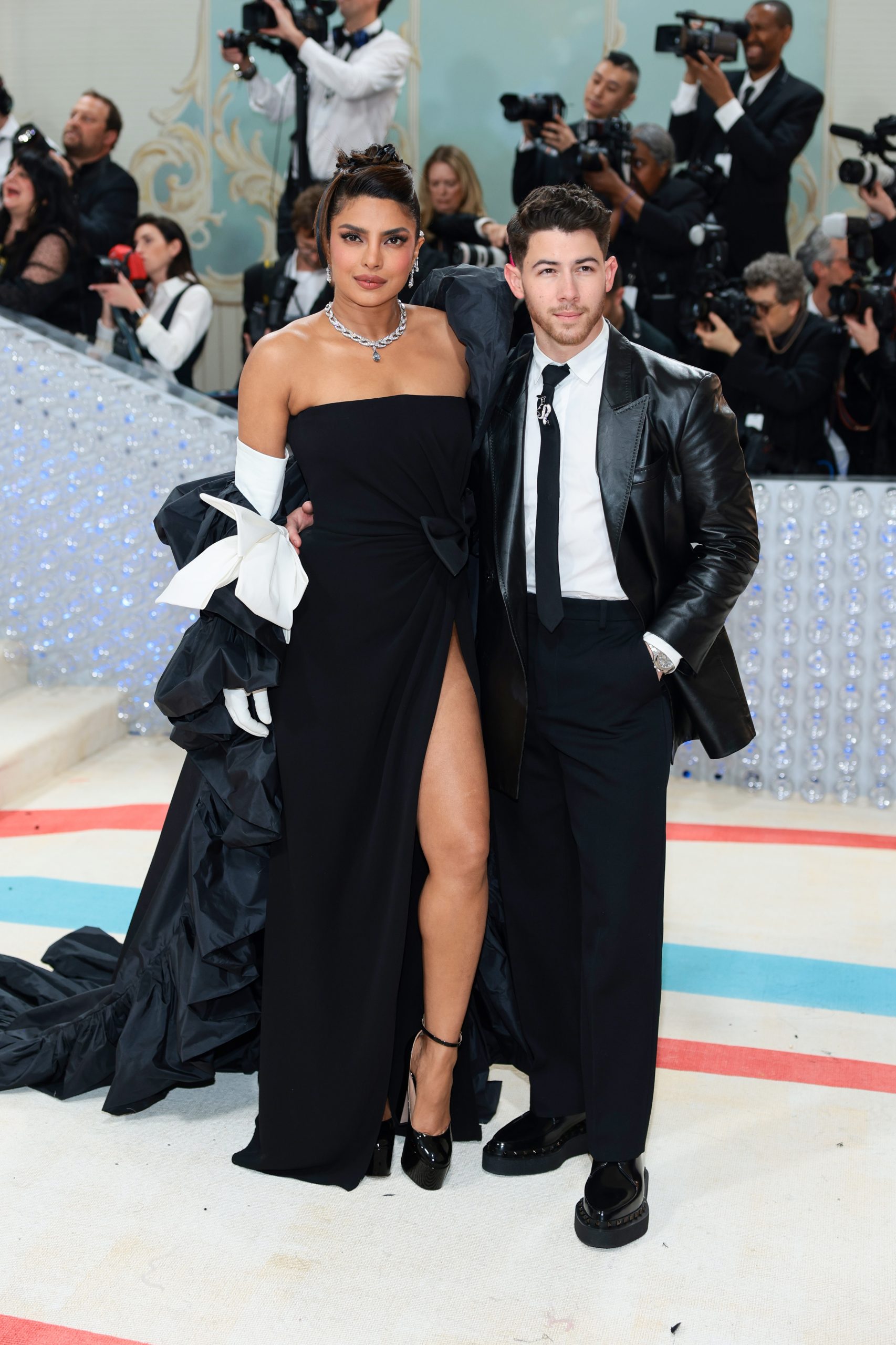 Priyanka Chopra and Nick Jonas showed off their grown daughters