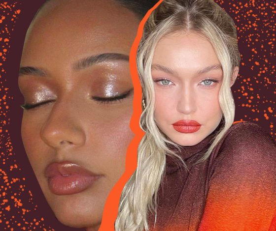 7 трендовых идей вечернего макияжа: эффект влажных век, серебряные стрелки и коричневый смоки