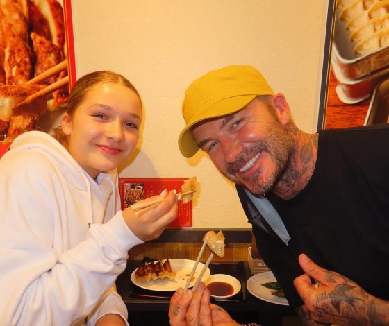 Дэвид Бекхэм вновь подтвердил статус отца года