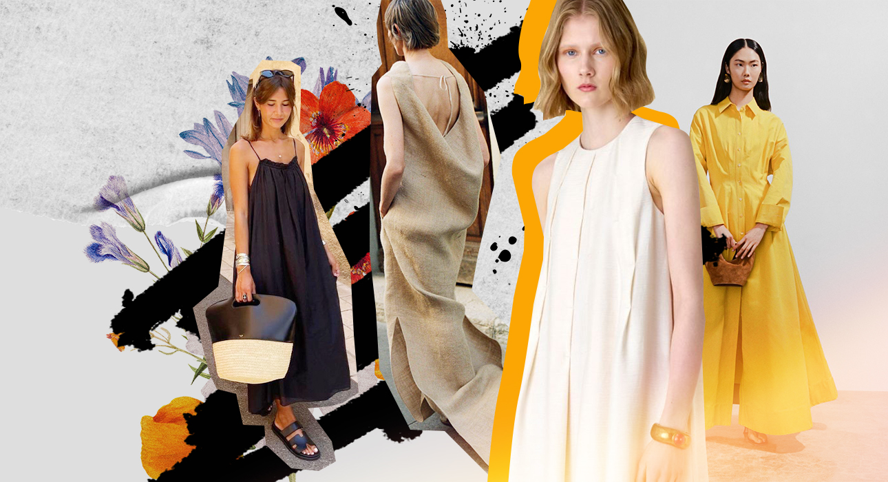 What to wear with a linen dress in summer?  And how to take care of it so that the product serves faithfully