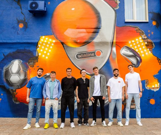 Звезды спорта на открытии мурала в «Депо»