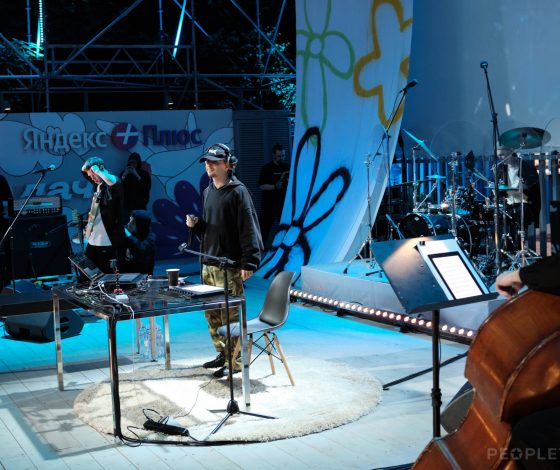 Денис Власенко, Эрика Лундмоен, Дима Масленников и другие на симфоническом концерте SLAVA MARLOW