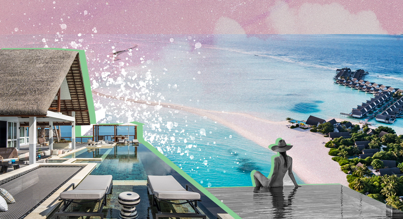 Maldives is always a good idea.  3 places to go to finally relax