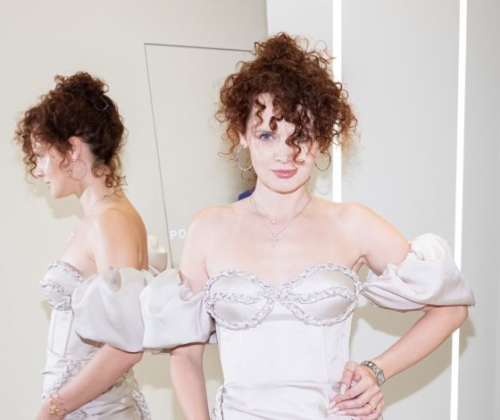 Оксана Он, Полина Надточий, Инна Комбарова на открытии нового бутика Post Meridiem в Москве