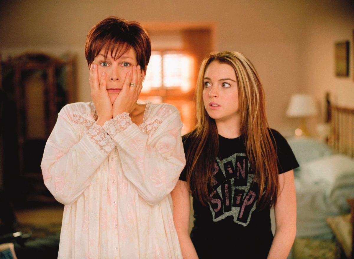 New images: Lindsay Lohan and Jamie Lee Curtis on the set of Freaky Friday 2