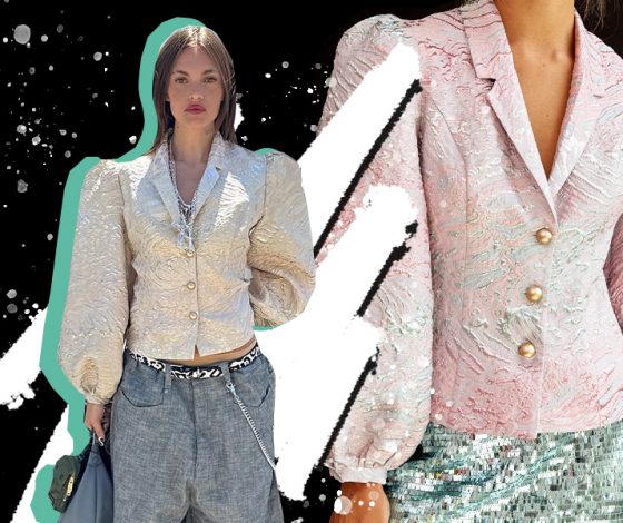 Бывший стилист Ким Кардашьян носит жакет российского бренда. И мы добавляем в корзину такой же