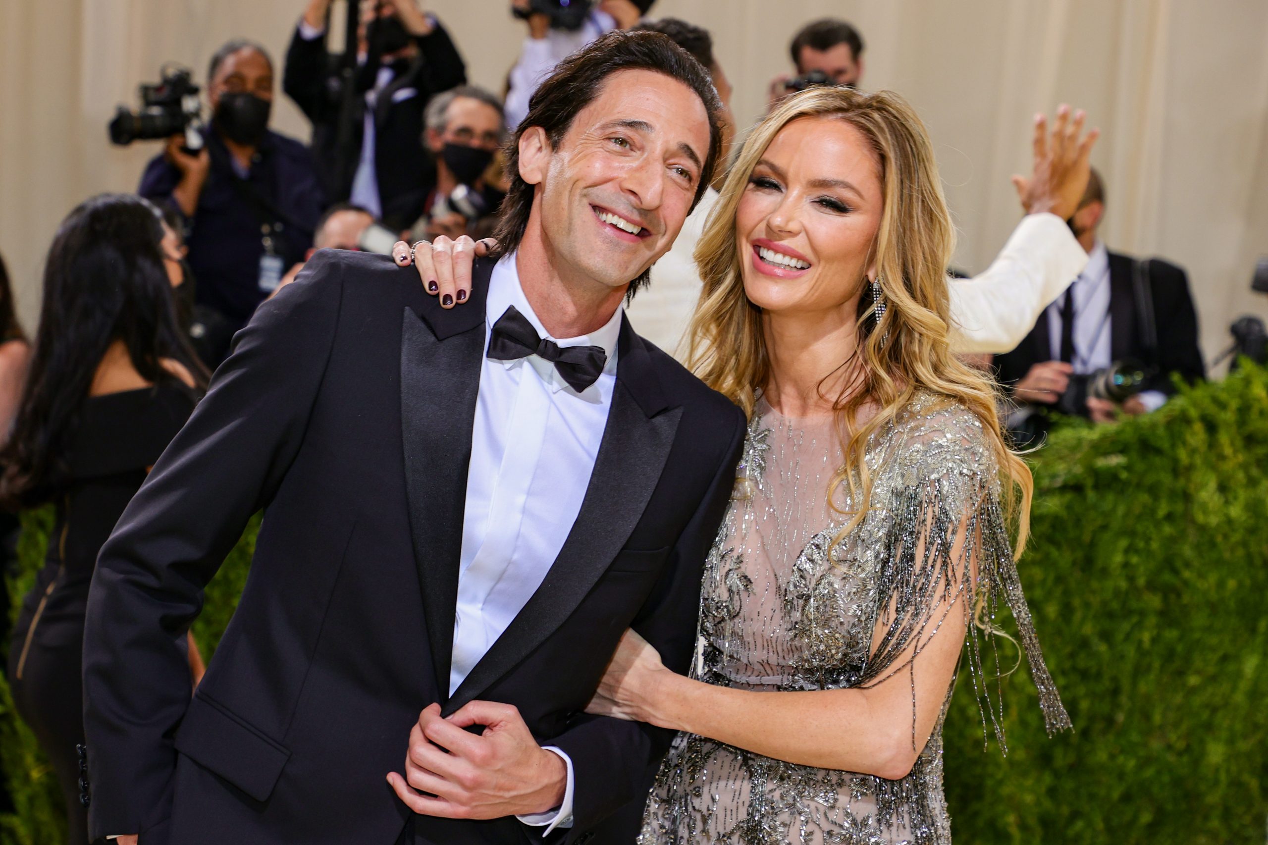 Rare Photo: Adrien Brody on Vacation with Harvey Weinstein’s Ex-Wife