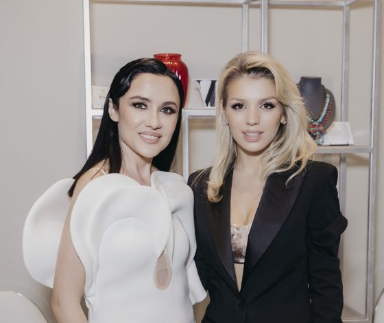 Ксения Соловьева, Люся Чеботина, Андрей Малахов и другие на открытии галереи стиля «Адель»