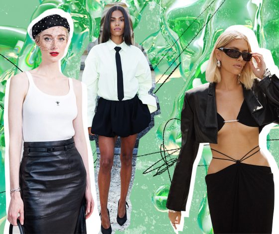 От Тины Кунаки в галстуке до Лены Перминовой в юбке макси, которая держится на добром слове: 5 лучших образов недели