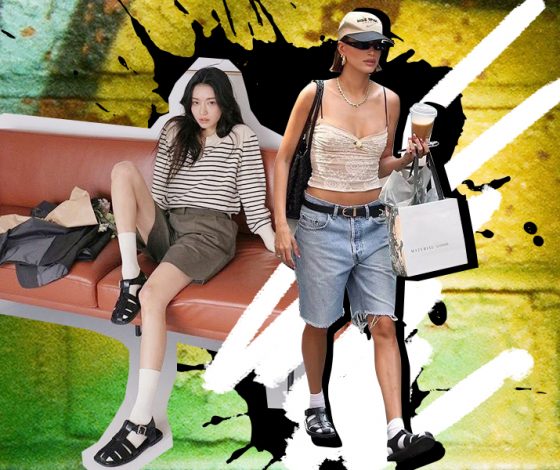 Ирина Шейк и Хейли Бибер носят сандалии с носками. Целых 18 идей по их стилизации, чтобы не выглядеть тем самым отличником