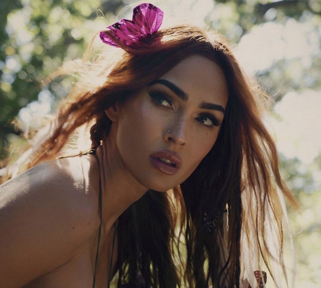 Metallic toned swimsuits like Ida Galich and Megan Fox are the most enduring trend of this summer.