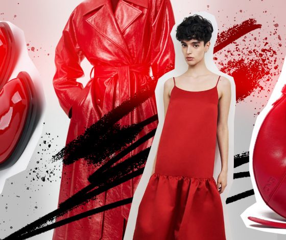 Красный – самый модный цвет сезона. Как его носить в повседневной жизни