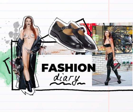 Дневник редактора моды: таинственное похищение таби Maison Margiela, Джулия Фокс в откровенных образах и другие fashion-новости недели