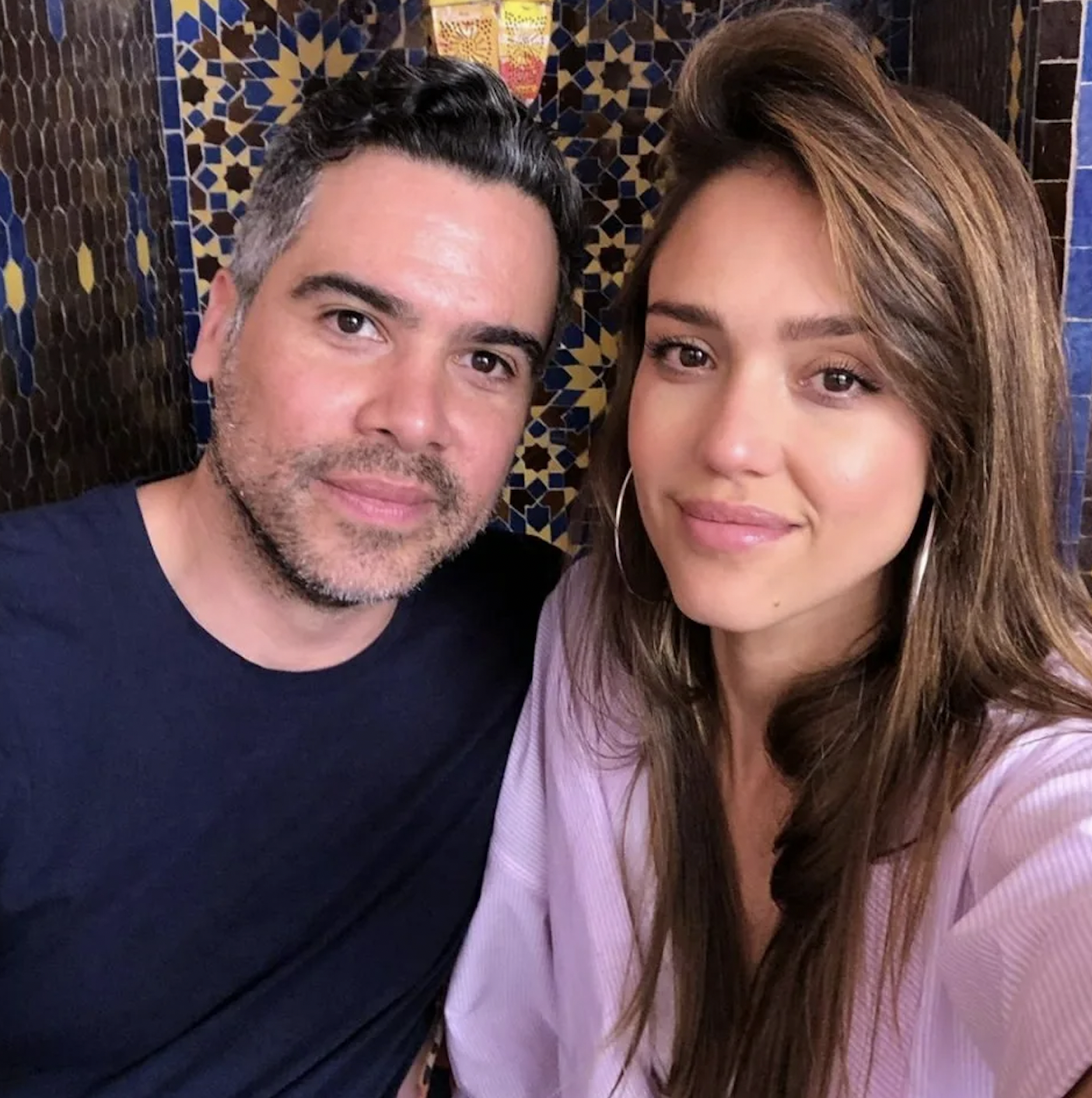 Jessica Alba emotionally addressed her husband on an important day