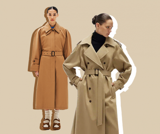 10 базовых бежевых тренчей на осень