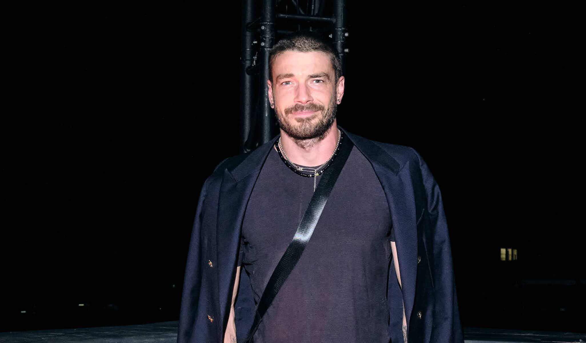 Rare appearance: Maxim Matveev appeared in public