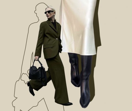 Как носить казаки осенью 2023: варианты нескучной стилизации