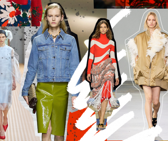 Главные тренды Недель моды весна-лето 2024: юбки миди, прозрачные вещи и цветочный принт